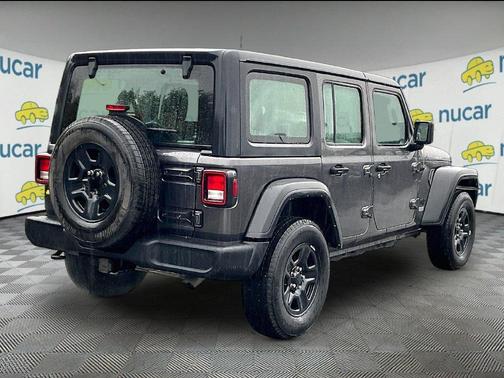 Gray 2021 Jeep Wrangler Unlimited Sport