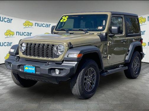 Green 2025 Jeep Wrangler Sport