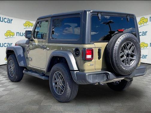 Green 2025 Jeep Wrangler Sport