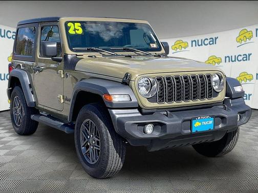 Green 2025 Jeep Wrangler Sport