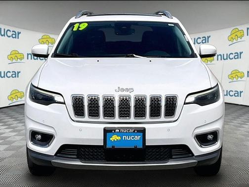 White 2019 Jeep Cherokee Limited