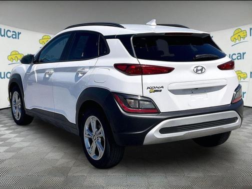 White 2023 Hyundai KONA SEL