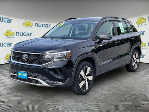 Deep Black Pearl Effect 2024 Volkswagen Taos 1.5T S