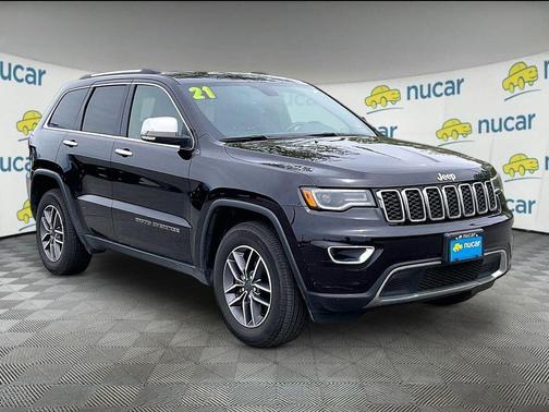 Red 2021 Jeep Grand Cherokee Limited