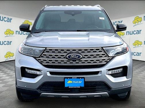 Silver 2023 Ford Explorer Limited