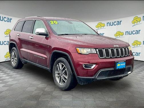 Red 2020 Jeep Grand Cherokee Limited