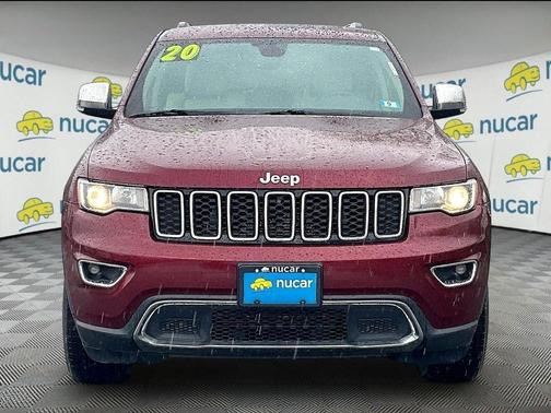 Red 2020 Jeep Grand Cherokee Limited