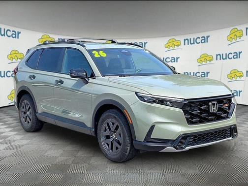Green 2026 Honda CR-V Hybrid TrailSport