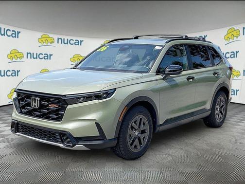 Green 2026 Honda CR-V Hybrid TrailSport