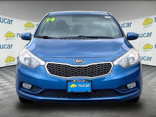 Blue 2014 Kia Forte EX
