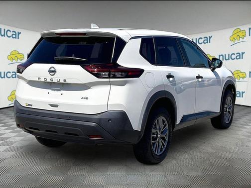 White 2021 Nissan Rogue S