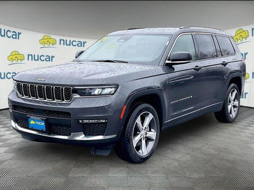 Gray 2021 Jeep Grand Cherokee L Limited