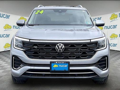 Silver Bird Metallic 2024 Volkswagen Atlas 2.0T SEL Premium R-Line