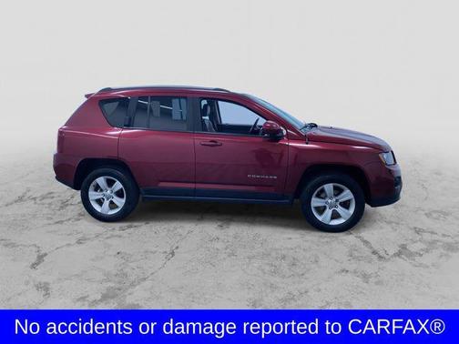 Deep Cherry Red Crystal Pearlcoat 2016 Jeep Compass Latitude