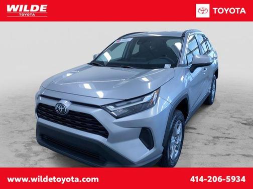Silver Sky Metallic 2025 Toyota RAV4 Hybrid XLE