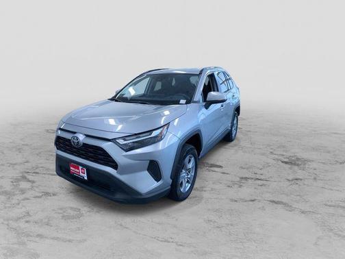 Silver Sky Metallic 2025 Toyota RAV4 Hybrid XLE