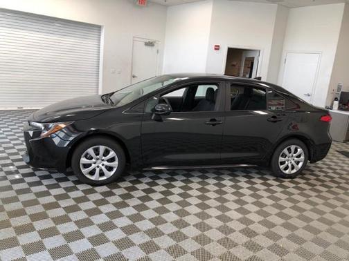 Black Sand Pearl 2022 Toyota Corolla LE