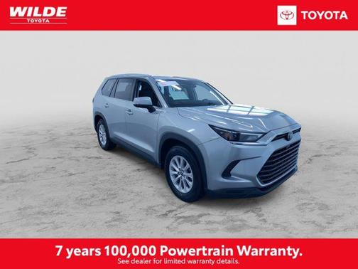 Celestial Silver Metallic 2026 Toyota Grand Highlander XLE