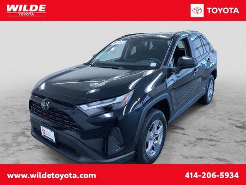Midnight Black Metallic 2025 Toyota RAV4 Hybrid SE