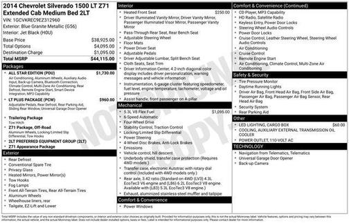 2014 Chevrolet Silverado 1500 LT