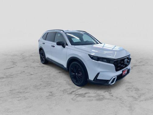 White 2025 Honda CR-V Hybrid Sport Touring AWD