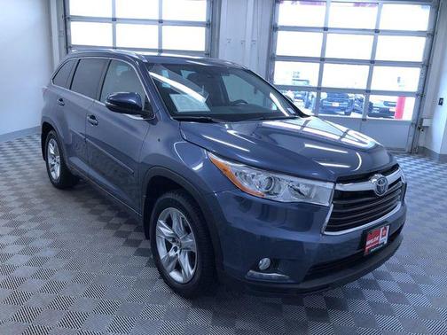 Shoreline Blue Pearl 2016 Toyota Highlander Limited Platinum