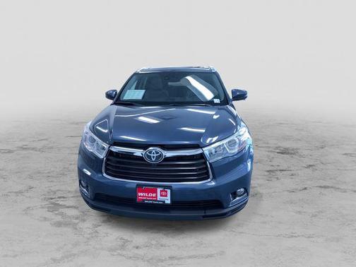 Shoreline Blue Pearl 2016 Toyota Highlander Limited Platinum
