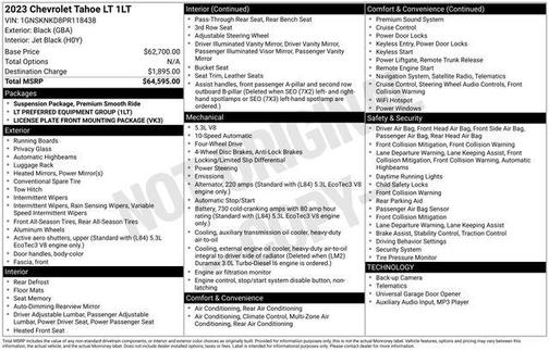 2023 Chevrolet Tahoe LT