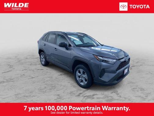 Magnetic Gray Metallic 2025 Toyota RAV4 Hybrid SE
