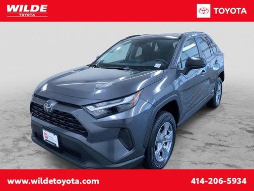 Magnetic Gray Metallic 2025 Toyota RAV4 Hybrid SE