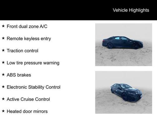 2025 Toyota Camry SE