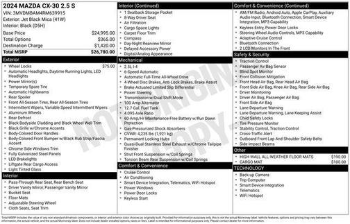 2024 Mazda CX-30 2.5 S