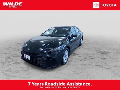 Midnight Black Metallic 2026 Toyota Camry LE