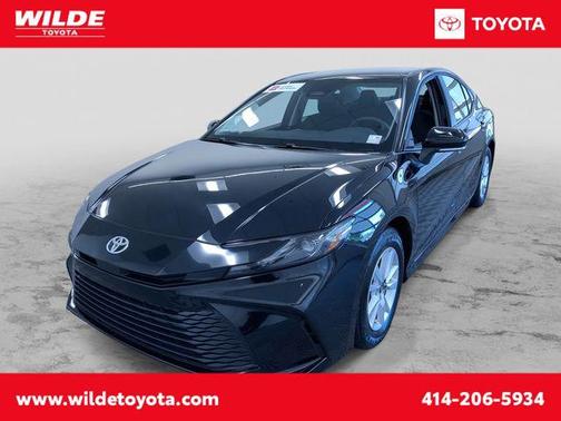 Midnight Black Metallic 2026 Toyota Camry LE