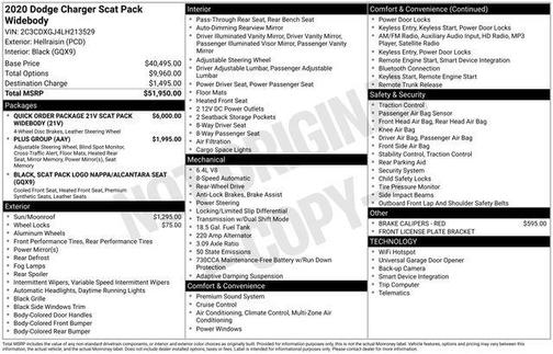 2020 Dodge Charger R/T Scat Pack
