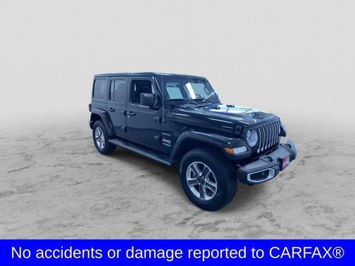 Black Clearcoat 2021 Jeep Wrangler Unlimited Sahara