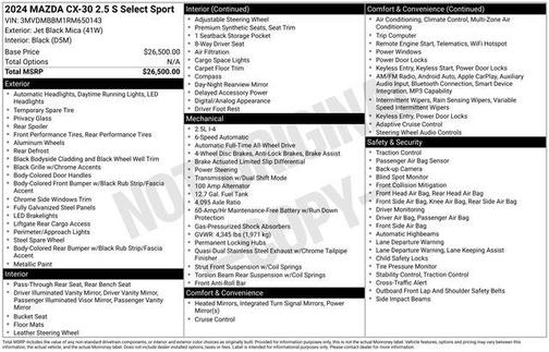 2024 Mazda CX-30 Select