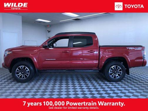 Barcelona Red Metallic 2022 Toyota Tacoma TRD Sport
