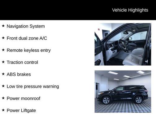 2016 Toyota Highlander Limited Platinum