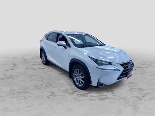 White 2017 Lexus NX 200t Base
