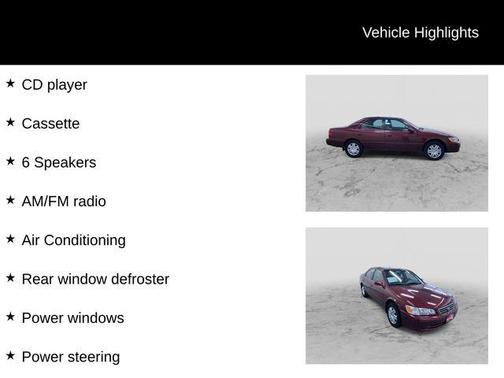 2001 Toyota Camry LE V6
