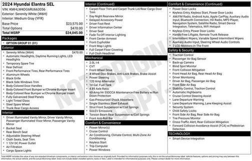 2024 Hyundai ELANTRA SEL