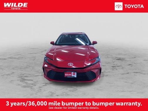 Red 2026 Toyota Camry LE
