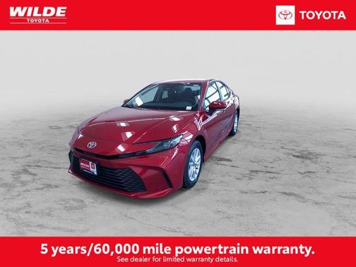 Red 2026 Toyota Camry LE