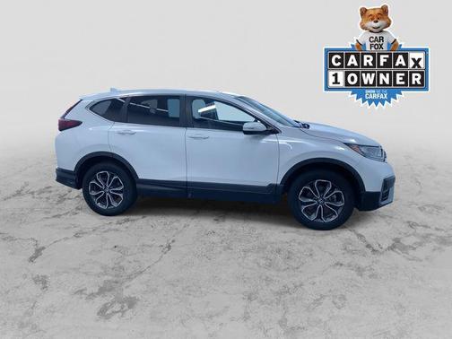 White 2021 Honda CR-V EX-L