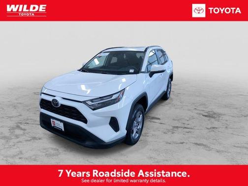 White 2025 Toyota RAV4 XLE