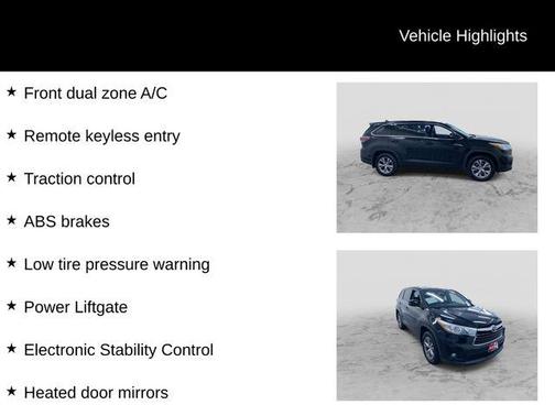 2015 Toyota Highlander LE Plus