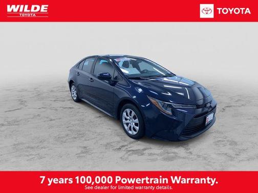 Blueprint 2025 Toyota Corolla LE
