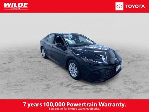 Midnight Black Metallic 2026 Toyota Camry LE