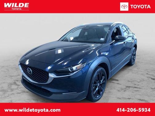 Deep Crystal Blue Mica 2025 Mazda CX-30 2.5 S Select Sport